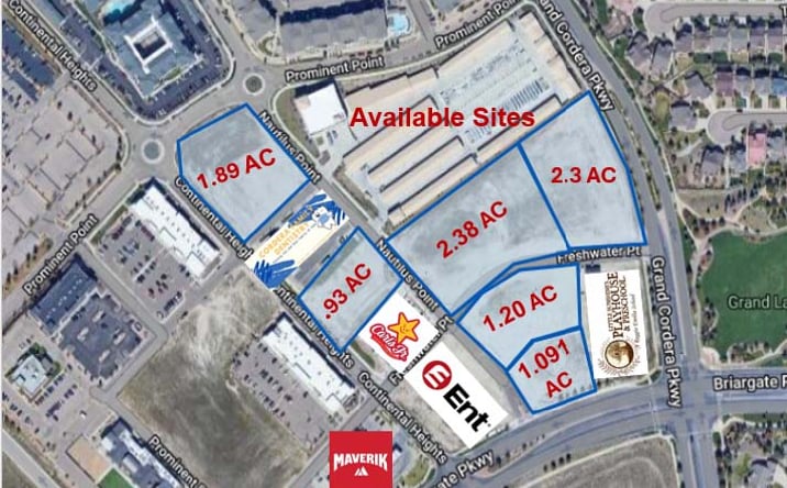 Pictures of Land property located at Briargate Pkwy & Powers Blvd, Colorado Springs, CO 80924 for sales - image #1