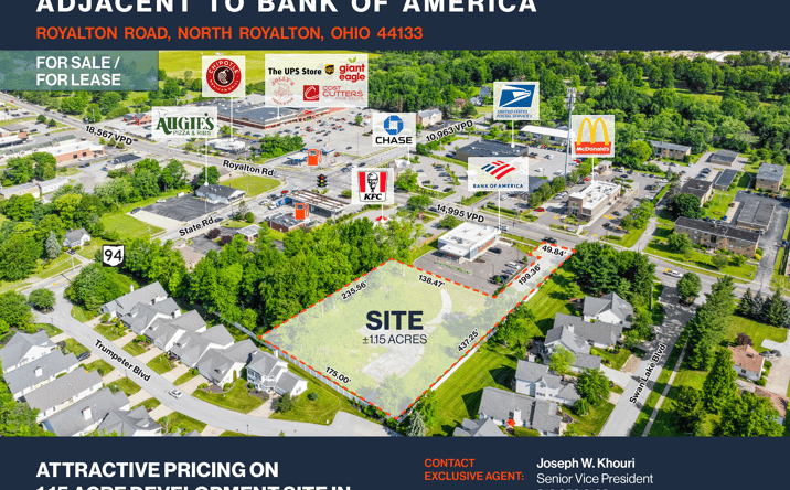 Pictures of Land property located at 5389 Royalton Rd, North Royalton, OH 44133 for sales - image #1