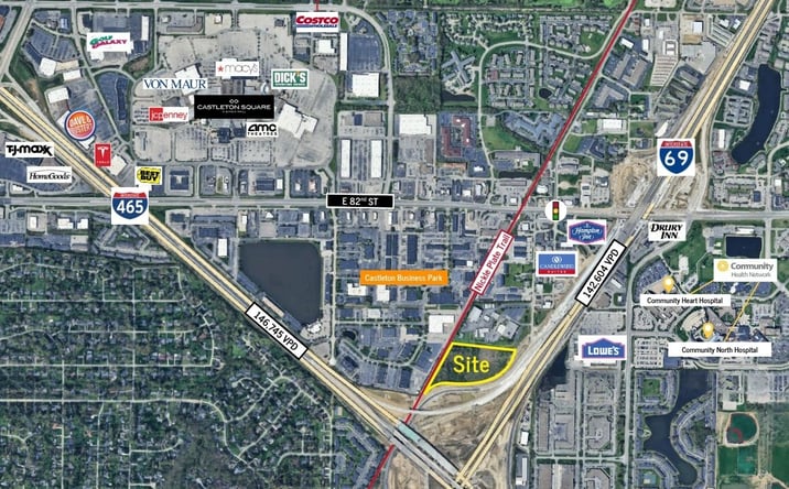Pictures of Land property located at 7930 Castleton Rd, Indianapolis, IN 46250 for sales - image #1