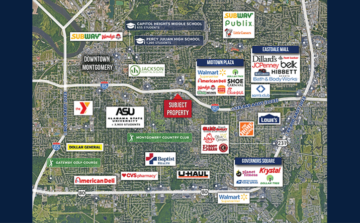 Pictures of Retail property located at 1425 Ann St, Montgomery, AL 36106 for sales - image #1