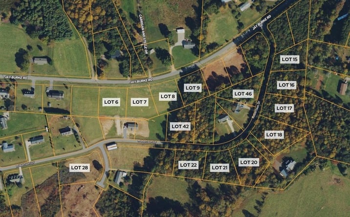 Pictures of Land property located at 0 Robertson Drive Lot #17, Taylorsville, NC 28681 for sales - image #1
