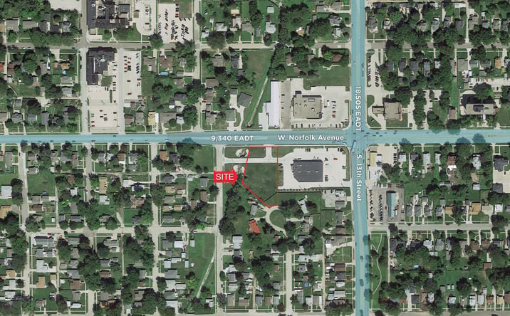 Pictures of Land property located at 1317 W Norfolk Ave, Norfolk, NE 68701 for sales - image #1