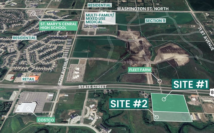 Pictures of Land property located at 6341 RIDGELAND STREET, Bismarck, ND 58503 for sales - image #1