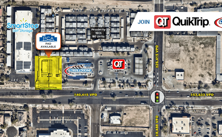 Pictures of Retail property located at 16th St & Baseline Rd, Phoenix, AZ 85042 for sales - image #1