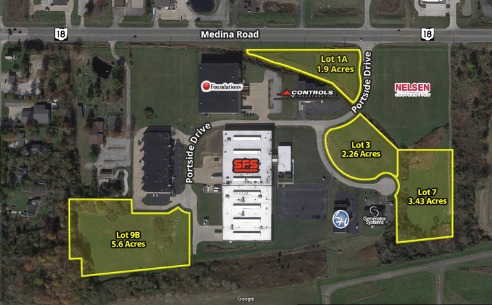 Pictures of Land property located at Portside Corporate Park, Medina, OH 44256 for sales - image #1