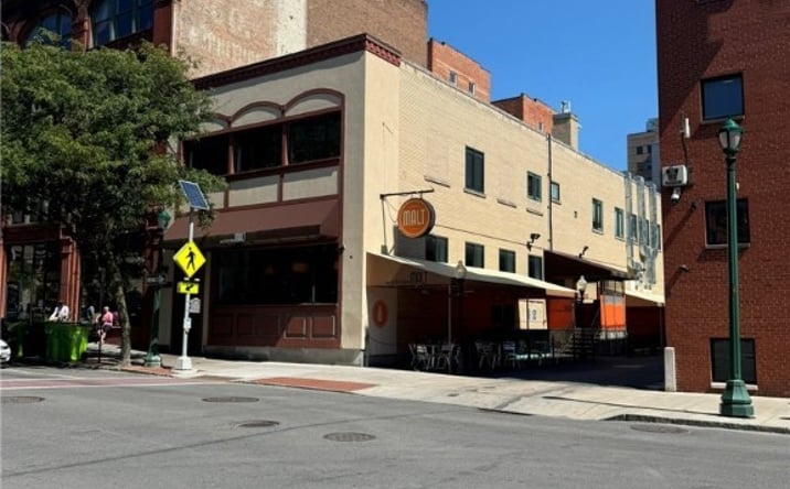 Pictures of Retail, Multifamily, Mixed Use property located at 321 S Clinton St, Syracuse, NY 13202 for sales - image #1