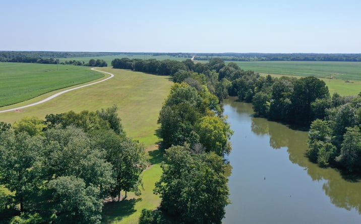 Pictures of Land property located at 1637 Judge Greene Place Rd, Greensboro, AL 36744, Subdivision Entrance, Judge Greene Place Rd, Greensboro, AL 36744 for sales - image #1