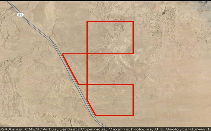 Pictures of Land property located at 3 Vacant Parcels, Salton City, CA 92275 for sales - image #1