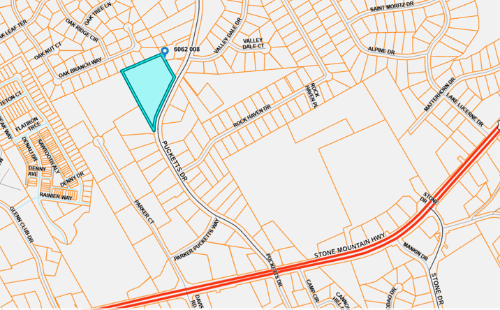 Pictures of Land property located at 1909 Pucketts Dr SW, Lilburn, GA 30047 for sales - image #1