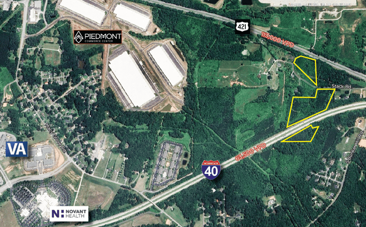 Pictures of Industrial, Land property located at 9015 Stack Road, Kernersville, NC 27284 for sales - image #1