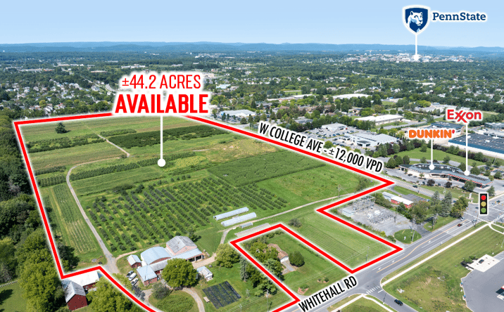 Pictures of Land, Multifamily, Office, Retail property located at 2181 W Whitehall Rd, State College, PA 16801 for sales - image #1