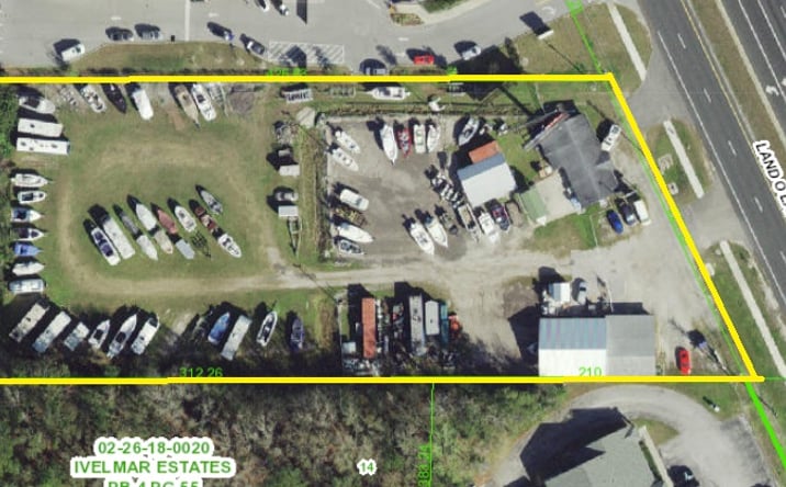 Pictures of Land, Mixed Use, Retail, Self Storage property located at 7005 Land O' Lakes Blvd, Land O' Lakes, FL 34638 for sales - image #1