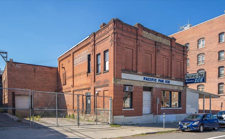 Pictures of Industrial, Mixed Use, Retail property located at 124 S Jefferson Street, Spokane, WA 99201, 1212 W Railroad Alley, Spokane, WA 99201, 1216 W Railroad Alley, Spokane, WA 99201 for sales - image #1