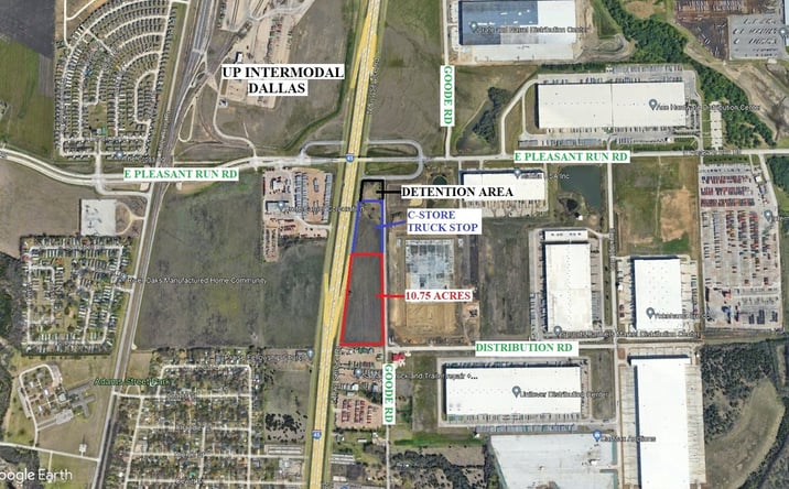 Pictures of Land property located at 4700 I-45, Wilmer, TX 75172 for sales - image #1