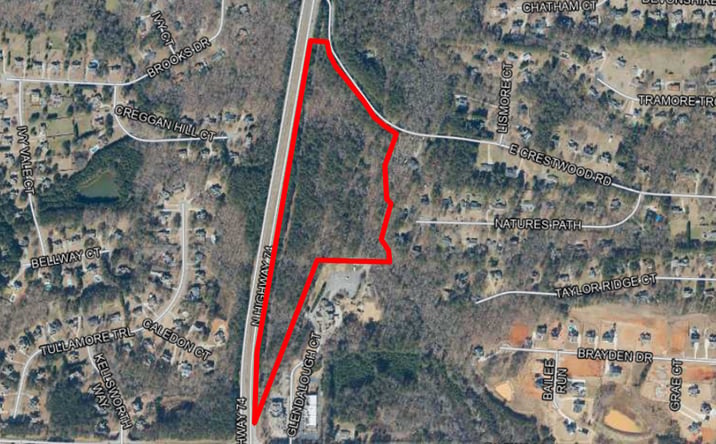 Pictures of Land property located at 0 Hwy 74, Tyrone, GA 30290 for sales - image #1
