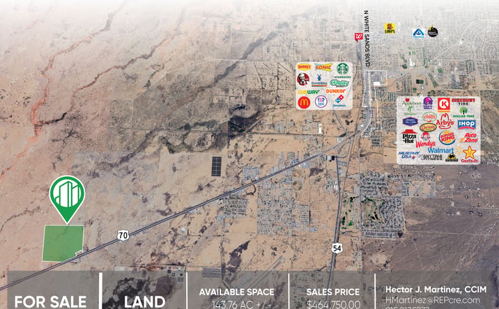 Pictures of Land property located at Hwy 70 W, Alamogordo, NM 88310 for sales - image #1