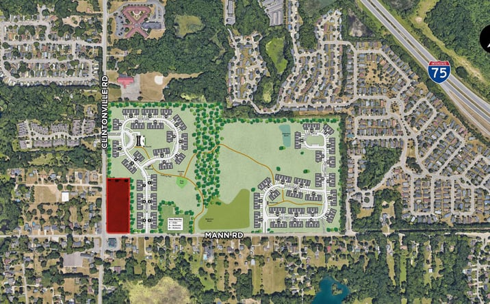 Pictures of Land property located at NEC of Clintonville & Mann Roads, Independence Twp, MI 48329 for sales - image #1