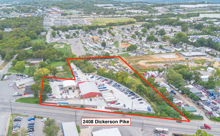Pictures of Retail, Land property located at 2408 Dickerson Pike, Nashville, TN 37207, 2503 Dickerson Pike, Nashville, TN 37207 for sales - image #1