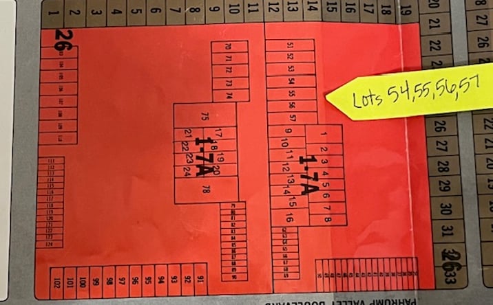 Pictures of Land property located at 1700 Pahrump Valley Blvd # 54,55,56,&57, Pahrump, NV 89048 for sales - image #1
