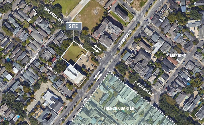 Pictures of Land property located at 1124 Esplanade Ave, New Orleans, LA 70116 for sales - image #1
