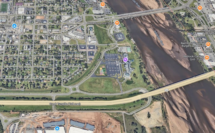 Pictures of Land property located at 200 S Aquarium Dr, Jenks, OK 74037 for sales - image #1