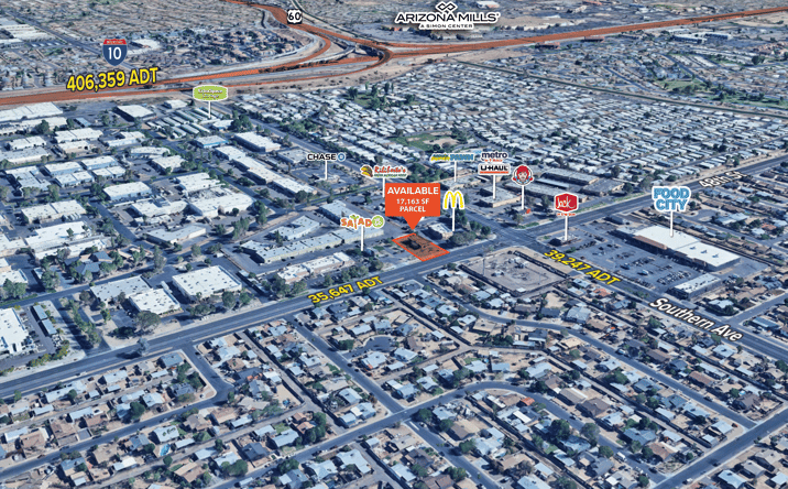 Pictures of Land, Retail property located at 3233 S 48th St, Tempe, AZ 85282 for sales - image #1