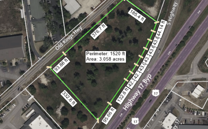 Pictures of Land property located at Frontage Rd, Murrells Inlet, SC 29576 for sales - image #1