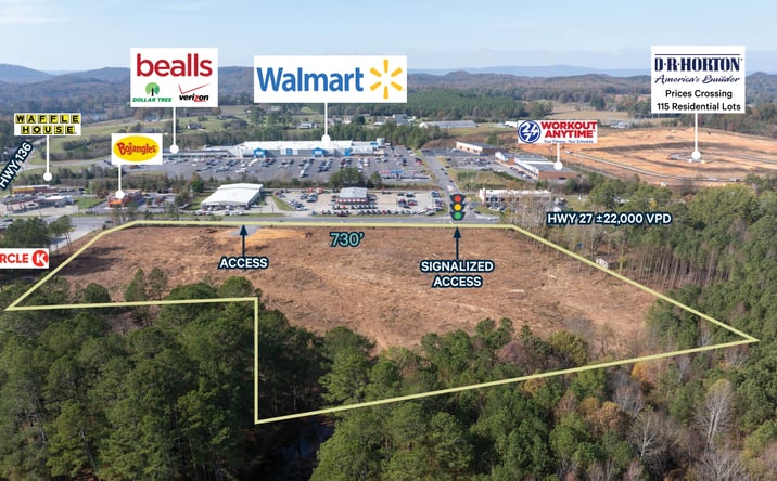 Pictures of Land property located at 0 N 27 Hwy, LaFayette, GA 30728 for sales - image #1