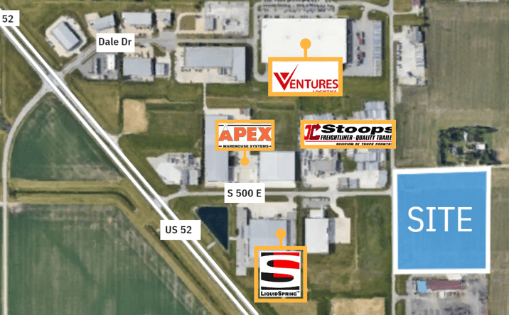 Pictures of Land property located at 5040 East 400 South, Lafayette, IN 47905 for sales - image #1