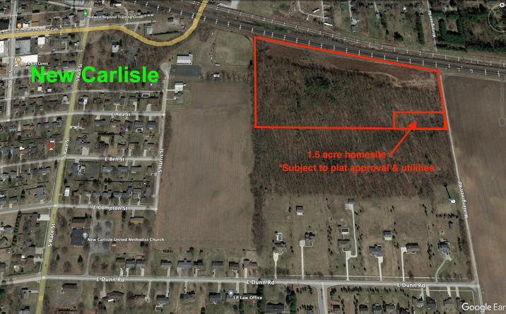 Pictures of Land property located at 54250 Wintergreen Rd, New Carlisle, IN 46552 for sales - image #1