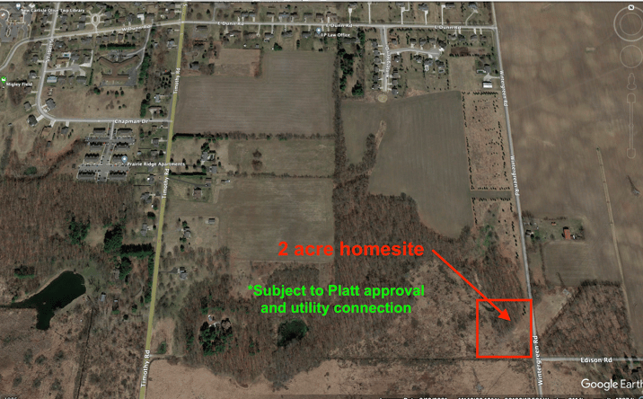 Pictures of Land property located at 54999 Wintergreen Rd, New Carlisle, IN 46552 for sales - image #1
