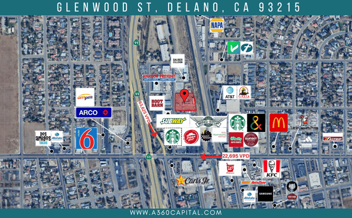 Pictures of Land property located at 1703 Glenwood St, Delano, CA 93215 for sales - image #1