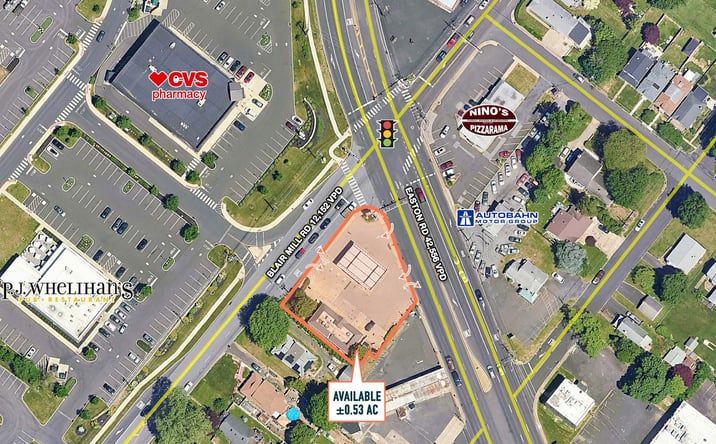 Pictures of Land property located at 2818 Easton Rd, Willow Grove, PA 19090 for sales - image #1