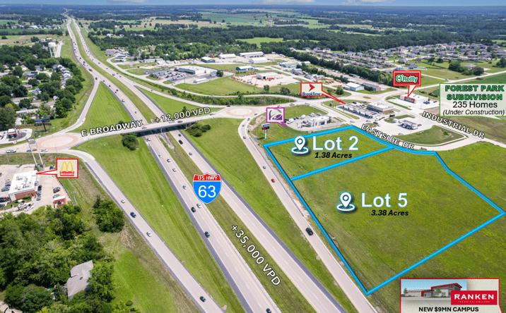 Pictures of Land property located at Lot 5 Eastside Dr, Ashland, MO 65010 for sales - image #1