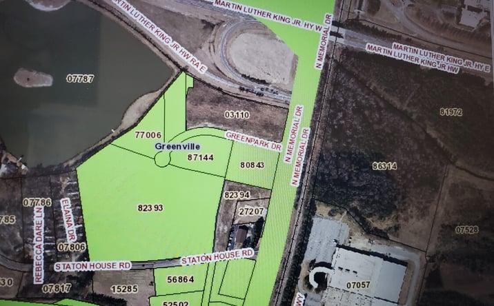 Pictures of Land property located at 2499 Memorial, Greenville, NC 27834 for sales - image #1