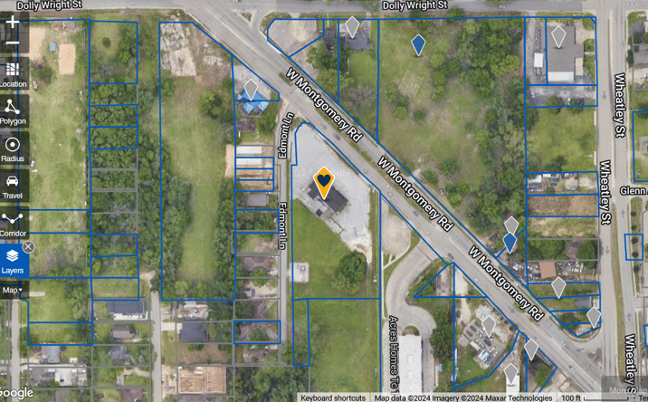 Pictures of Industrial, Land, Mixed Use, Multifamily, Retail property located at 8011 W Montgomery Rd, Houston, TX 77088 for sales - image #1