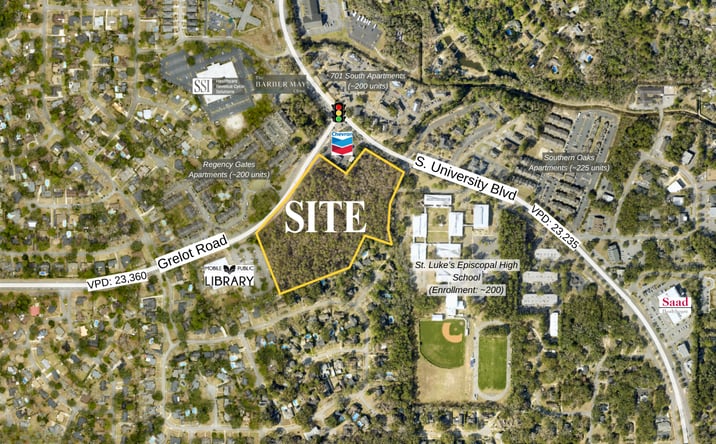 Pictures of Land property located at Grelot Rd, Mobile, AL 36609 for sales - image #1