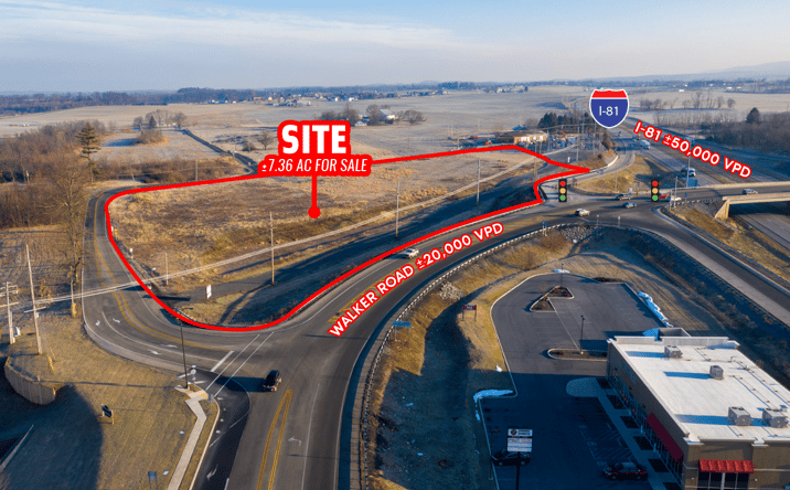 Pictures of Land property located at 0 Walker Road, Chambersburg, PA 17202 for sales - image #1