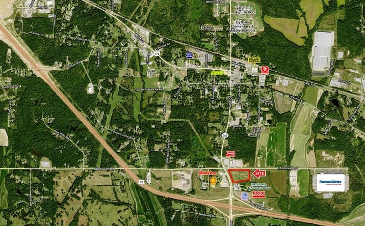 Pictures of Land property located at MS Hwy 309 & E Stonewall Rd, Byhalia, MS 38611 for sales - image #1
