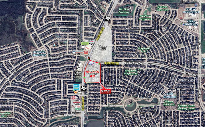 Pictures of Retail, Land property located at 1001 Panther Creek Pkwy, Frisco, TX 75034 for sales - image #1