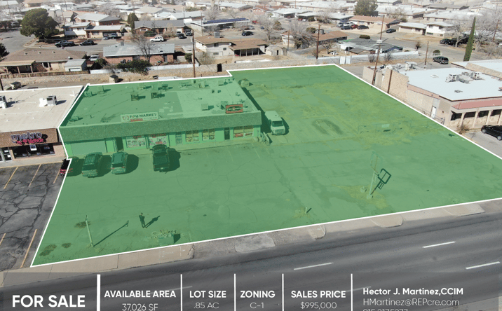 Pictures of Retail, Land property located at 9555 Dyer St, El Paso, TX 79924 for sales - image #1