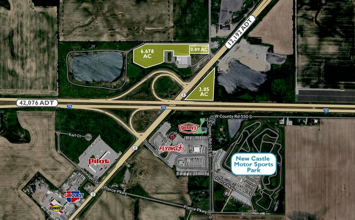 Pictures of Land property located at 5223 IN-3, New Castle, IN 47362 for sales - image #1