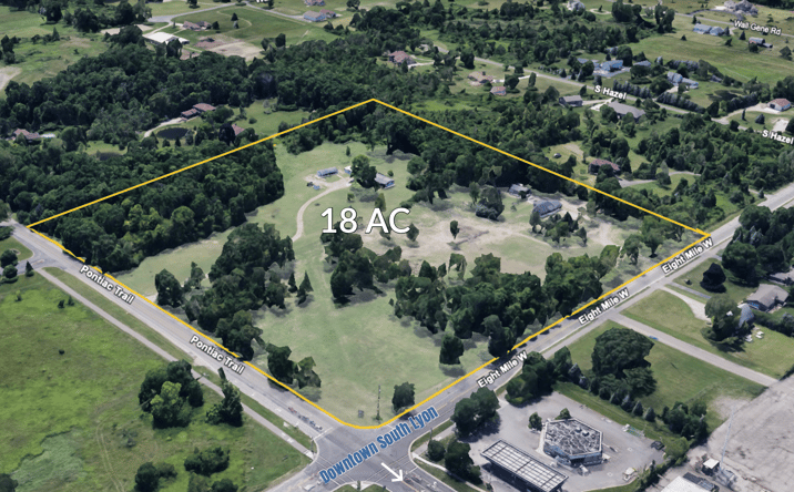 Pictures of Land property located at 61321 Eight Mile Rd, South Lyon, MI 48178 for sales - image #1