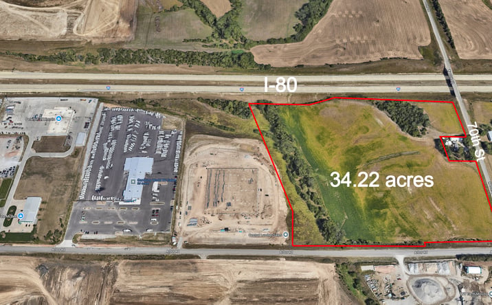 Pictures of Land property located at N 70th Street and Arbor Road, Lincoln, NE 68517 for sales - image #1