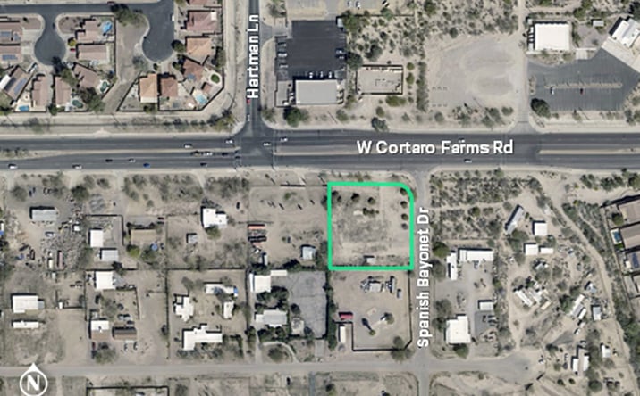 Pictures of Land property located at 5355 W Cortaro Farms Rd, Tucson, AZ 85742 for sales - image #1