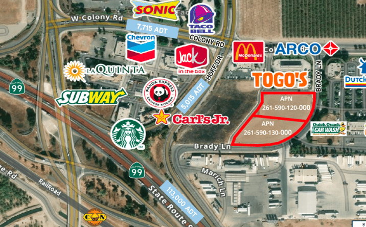 Pictures of Retail, Land property located at 1441 Brady Ln, Ripon, CA 95366 for sales - image #1