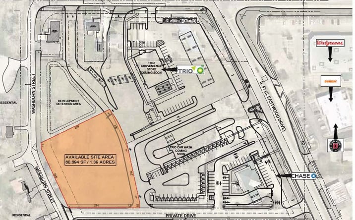 Pictures of Land property located at 808 S Eastwood Dr, Woodstock, IL 60098 for sales - image #1