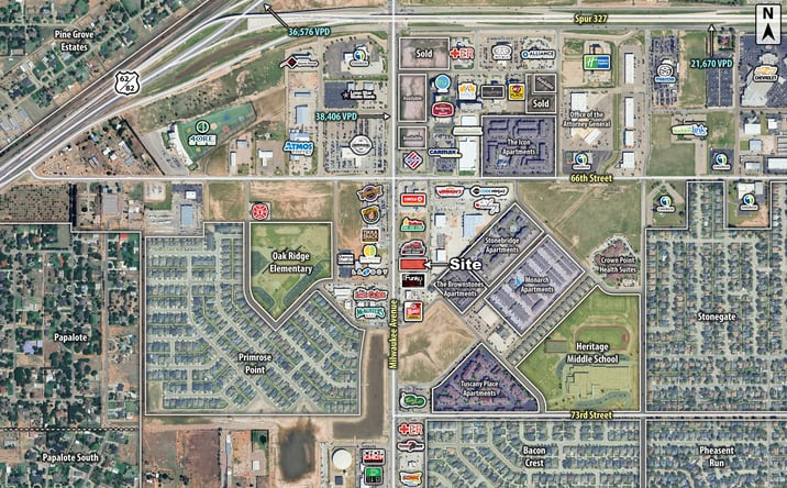 Pictures of Land property located at 6711 Milwaukee Ave, Lubbock, TX 79424 for sales - image #1