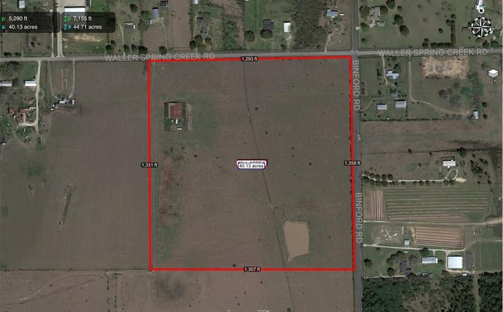 Pictures of Land property located at 0 Binford Road, Waller, TX 77484 for sales - image #1