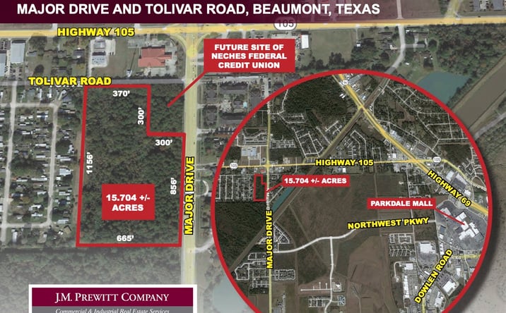 Pictures of Land property located at Major Dr and Tolivar Rd, Beaumont, TX 77713 for sales - image #1